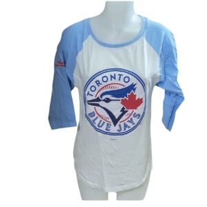 Size M Toronto Blue Jays Raglan T-Shirt